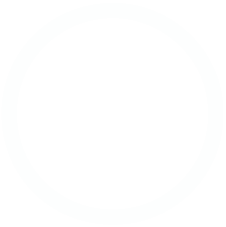 Rundes Facebook Icon mit weißen Konturen
